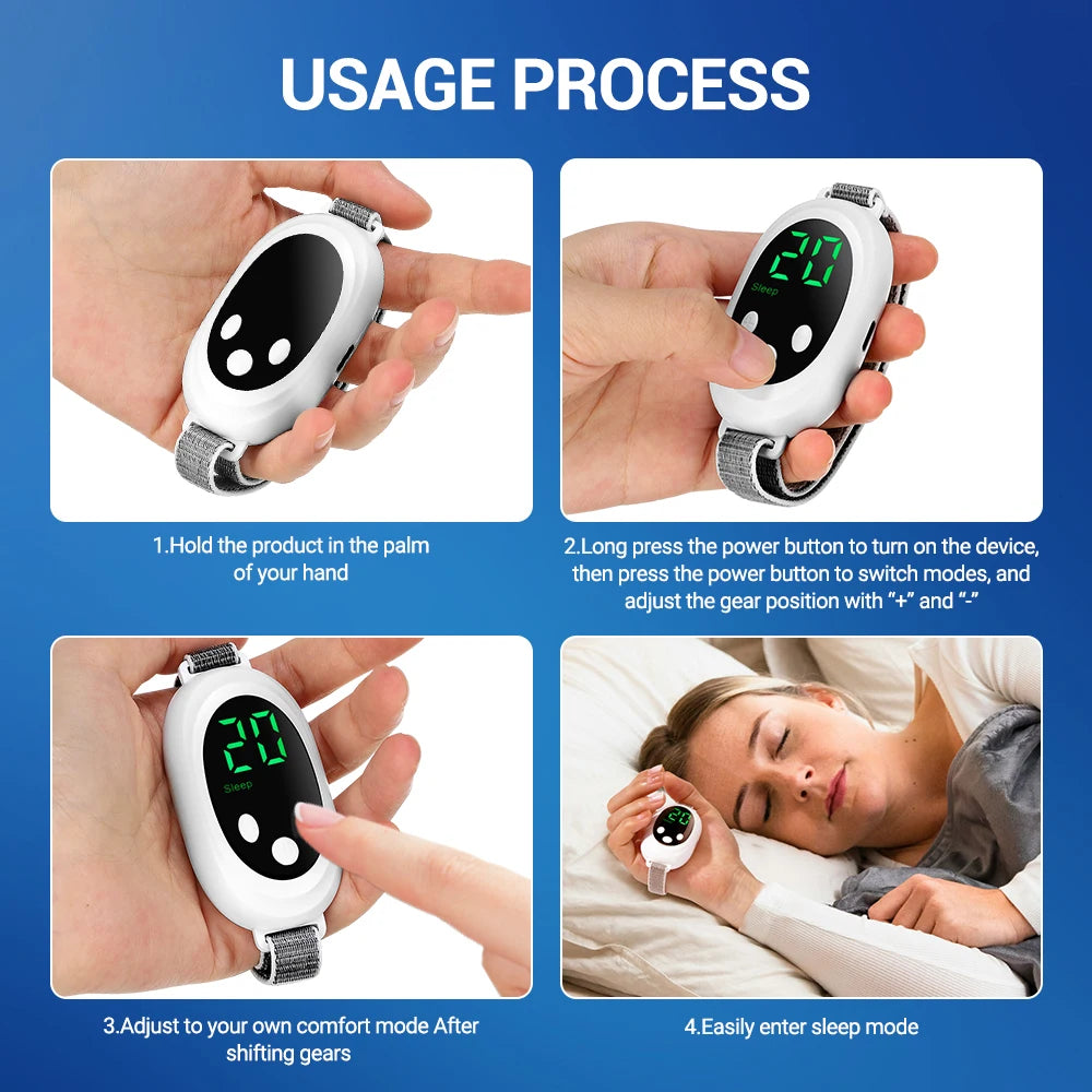 Handheld microcurrent relaxation device