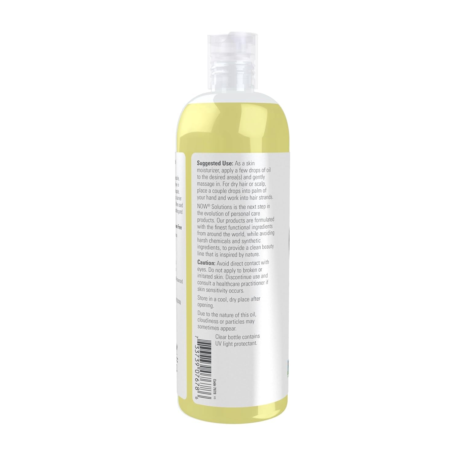 Solutions, Avocado Oil, 100% Pure Moisturizing Oil, Nutrient Rich and Hydrating, 16-Ounce